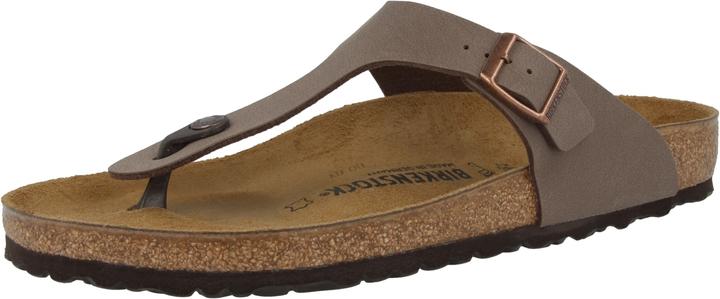 Actual product image Birkenstock Gizeh Birko-Flor Nubuk narrow (39)