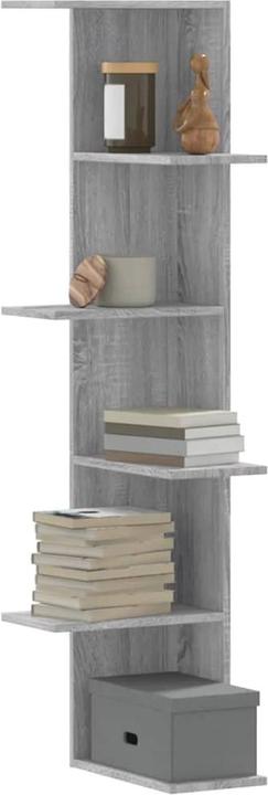 Immagine prodotto VidaXL Scaffale a muro ad angolo (36,5 x 36,5 x 140 cm)