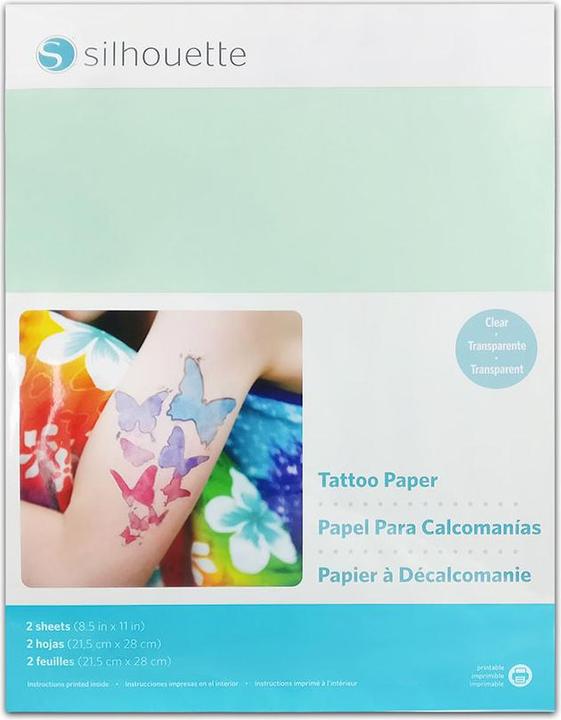 Image du produit Silhouette Papier de tatouage imprimable