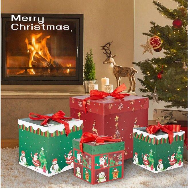 Immagine prodotto MU Style Scatole regalo della serie Cold per Natale (set di 3) (Scatola da regalo, 3 x)