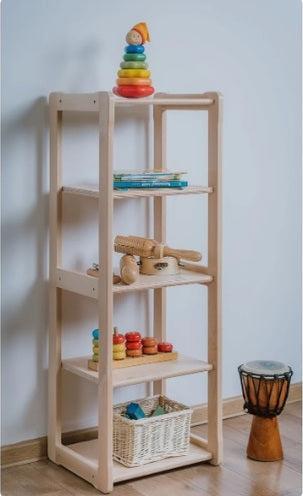 Actual product image Activity Board Waldorf nursery furniture. Waldorf open shelves for storing children's things