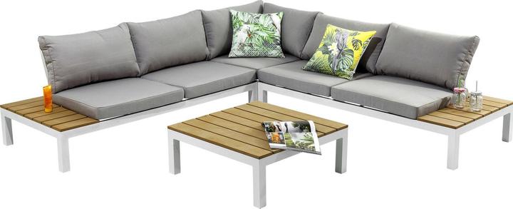 Produktbild Kare Design Outdoor Sitzgruppe Holiday Weiss (4-Tlg.)