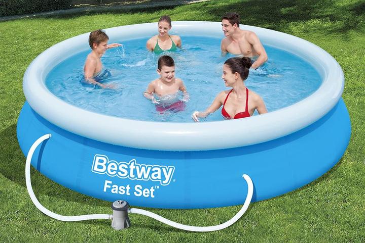 Actual product image Bestway Fast Set Inflatable Pool Set Ro und 3.66 m x 76 cm (366 x 76 cm)