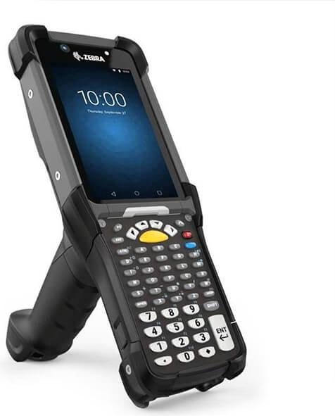 Actual product image Zebra MC9300, 2D, SR, SE4770, BT, WLAN, NFC, camera, Alpha, Gun, IST, Android (1D barcodes, 2D barcodes)