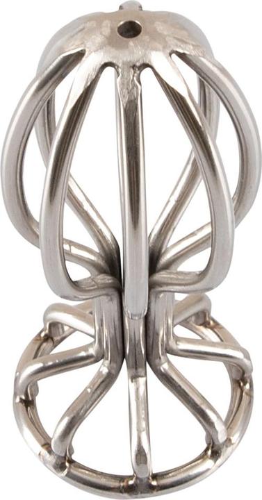 Actual product image Anos Metal Cage Butt Plug 3.8