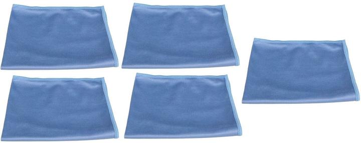Actual product image Edi Baur Window cleaning cloth Crystal 5 pieces, Blue (5 pcs.)