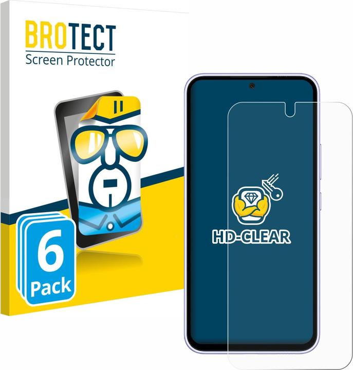 Image du produit BROTECT Protection Clair (6 pièce(s), Samsung Galaxy A54 5G)