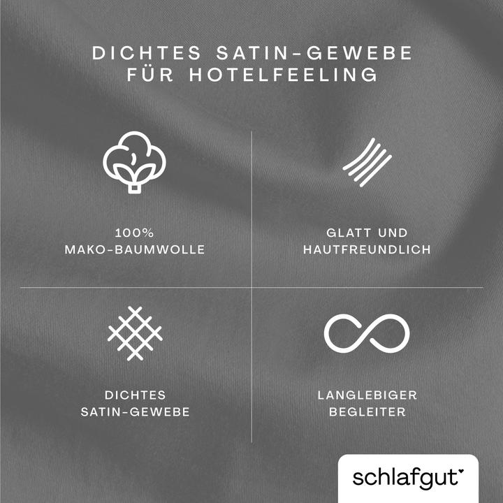 Image du produit schlafgut Woven Satin (Housse de couette, 140 x 200 cm)