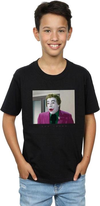 Actual product image Boys Batman TV Series Joker Photograph T-Shirt (152, 158)