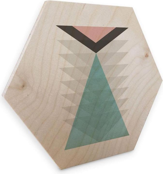 Trenddeko Totem aqua & pink