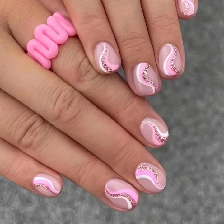 Actual product image Cbx Artificial nails 24 pieces