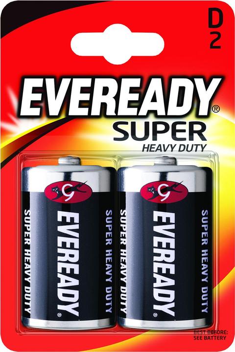 Energizer Eveready LR20 SHD Mono Blister de 2 piles (2 pcs, D)