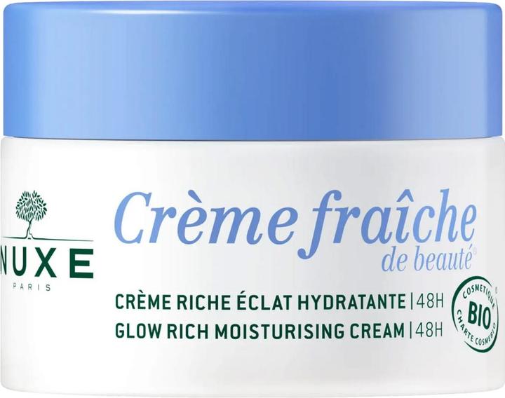 Nuxe Creme Fraiche De Beauté Riche Hydratant BIO 50 ml (50 ml, Tagescreme)