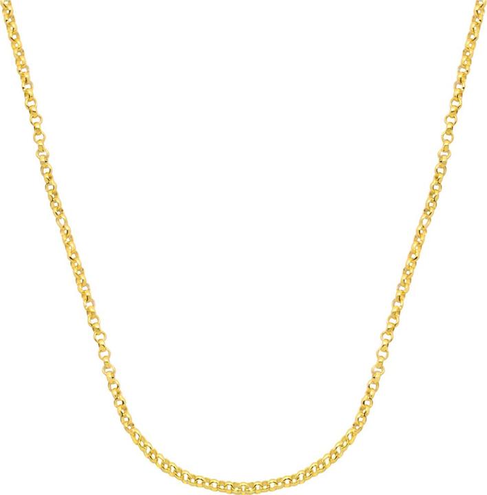 Produktbild Candy Rundankerkette 1.4 mm, 925 Sterling Silber, vergoldet (925 Sterling Silber, 18k vergoldet, 925er Sterlingsilber)