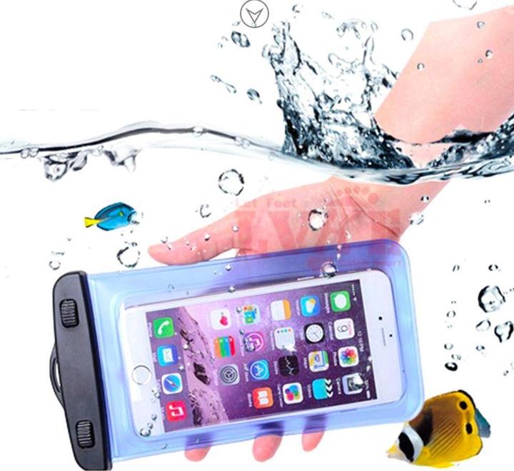 Image du produit Hurtel PVC waterproof bracelets cas de téléphone - orange