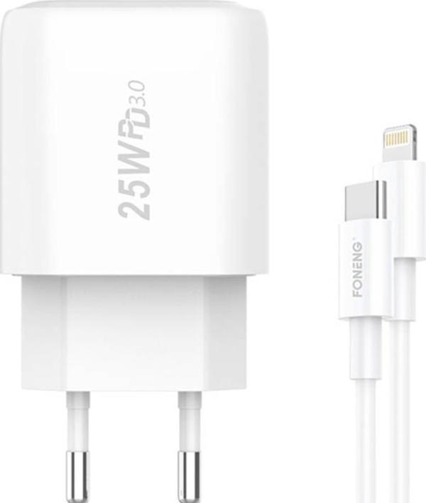 Foneng Quick Charger EU40 Type-C to iPhone (25 W)