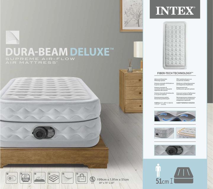 Actual product image Intex Deluxe Supreme (98 x 190 cm)
