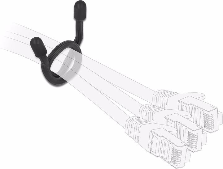 Actual product image Delock Cable ties 150mm x 4mm multicoloured, 10 pieces (Plastic cable ties, 150 mm, 10 pcs.)