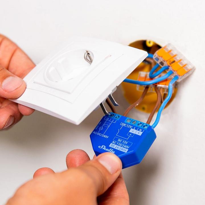 Productafbeelding Shelly WLAN-schakelaar Actuator Plus 1 WiFi-schakelaar (Schakelaandrijving)