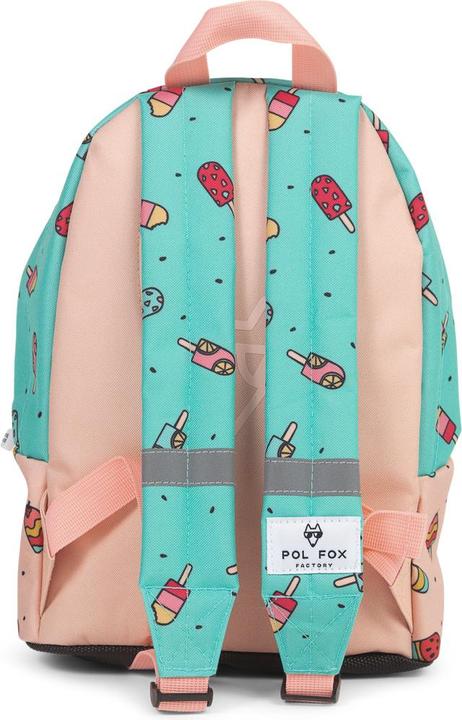 Actual product image Pol Fox children's mini backpack ice pop