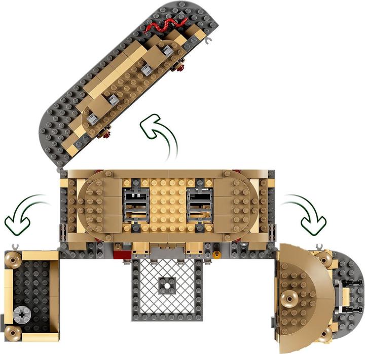 Actual product image LEGO Boba Fett's throne room (75326, LEGO Star Wars)