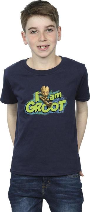 Immagine prodotto Guardians Of The Galaxy I Am Groot Jumping Maglietta Ragazzi (152, 158)