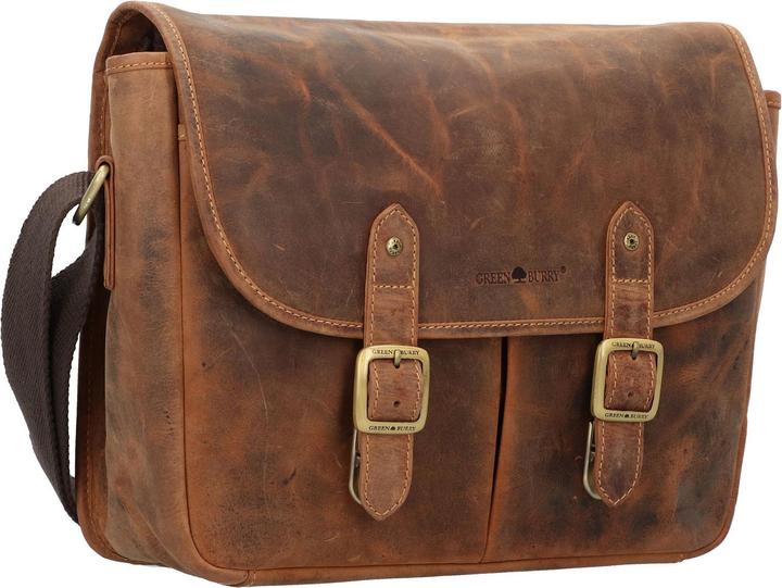 Actual product image Greenburry Vintage Messenger Leather 34 cm (11 l)