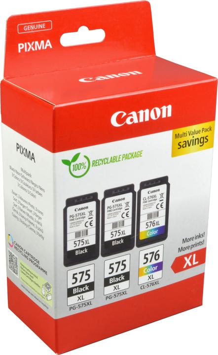 Canon PG-575XLx2/CL-576XL (M, CF, C, Y)