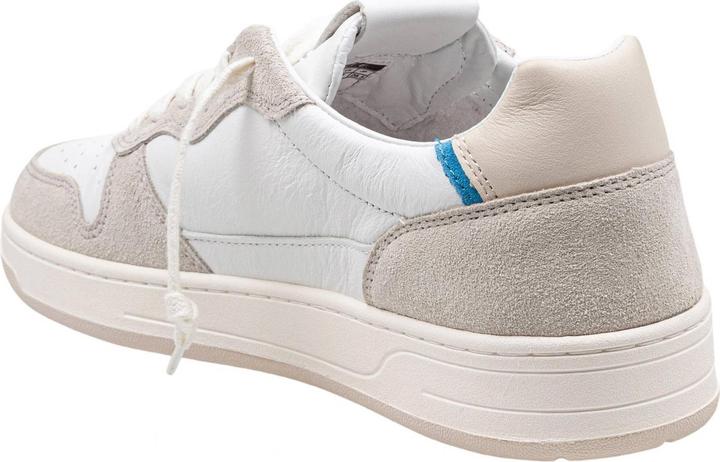 Image du produit D.a.t.e. sneakers court 2.0 in leather and suede color white and bluette (42)