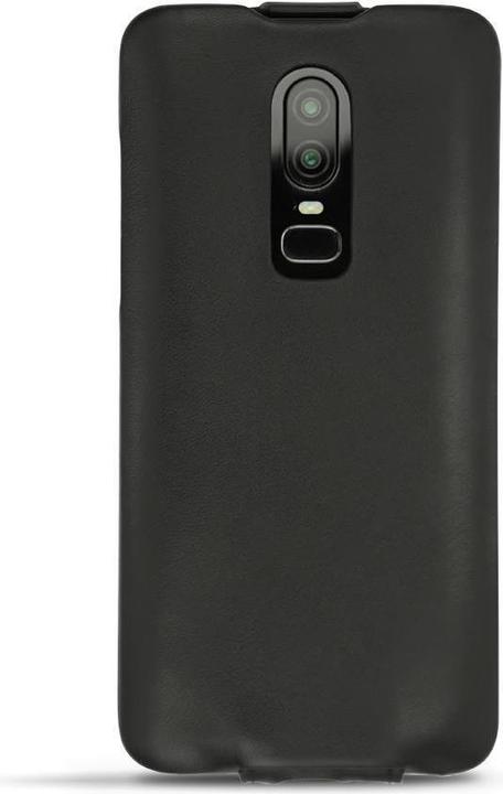 Actual product image Noreve Leather cover vertical (OnePlus 6)