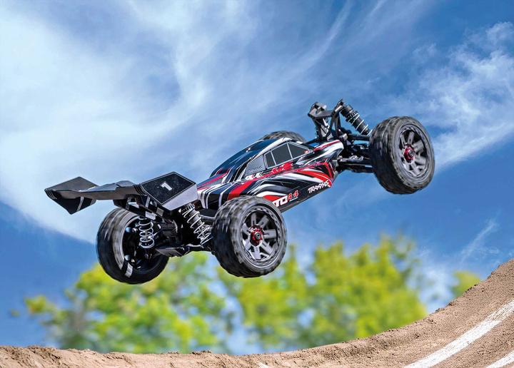Immagine prodotto Traxxas JATO 4x4 BL2S Brushless rot 1/8 RTR, HD-Teile, ohne Akku/Lader (RTR pronto all'uso)