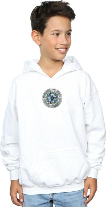Produktbild Avengers Endgame Tony Stark Heart Kapuzenpullover Jungen (152, 158)