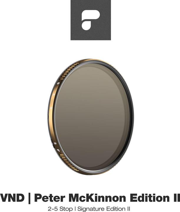 Produktbild PolarPro 2-5 Stop Variable Peter McKinnon Signature Edition II (95 mm, ND- / Graufilter)