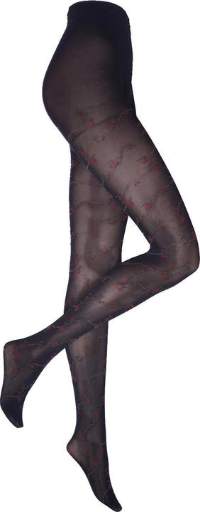 Image du produit Levee Floral 60 Collant, couleur 399 noir, taille 40-42 (60 DEN, 40 - 42)