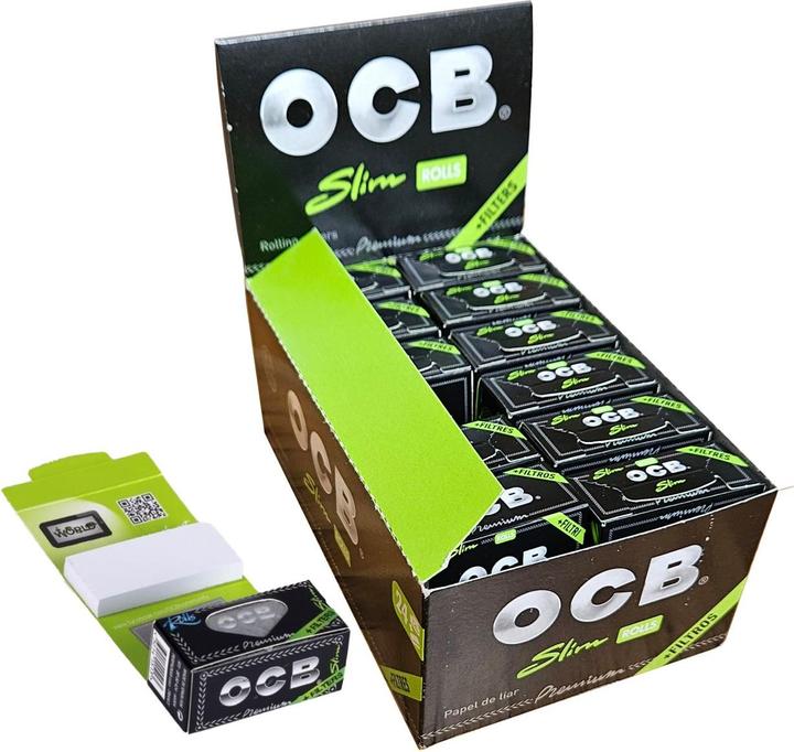 Image du produit OCB black Slim Rolls avec Filter Box