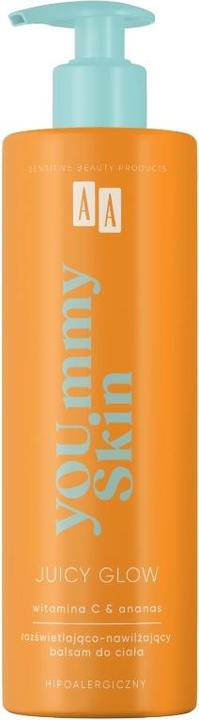 Actual product image Oceanic Aa Yoummy Skin Glow Brightening And Moisturising 400Ml (Body cream, 400 ml)