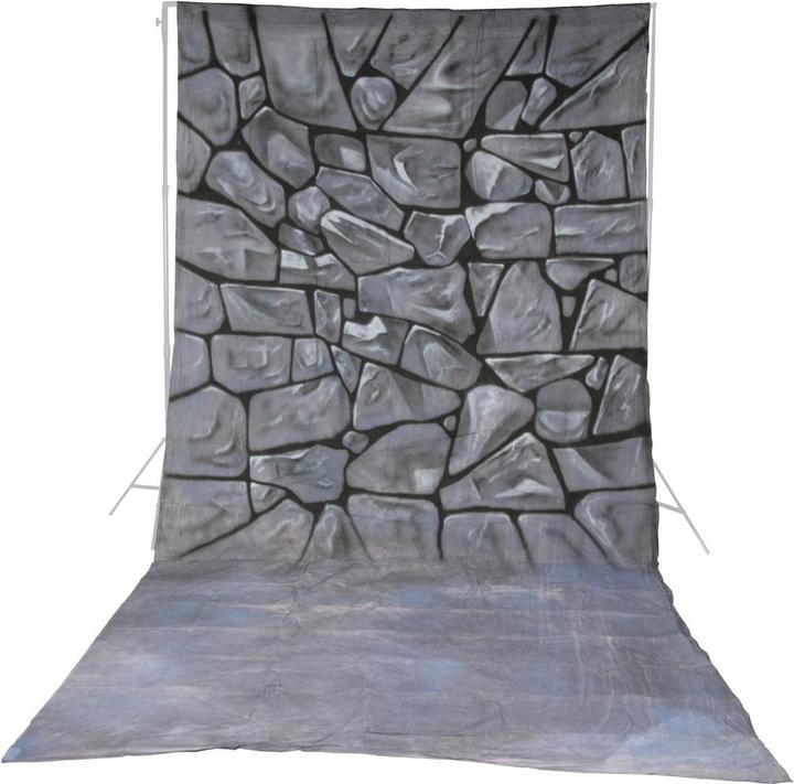 Walimex pro per motivo sfondo tessuto 'Stones (300 cm, 600 cm)