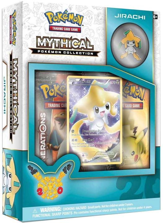 Actual product image Pokémon Mythical Collection Jirachi Box (English)