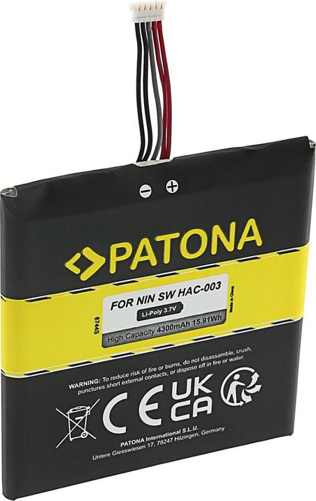 Actual product image Patona Battery Nintendo Switch HAC-003 (Switch)