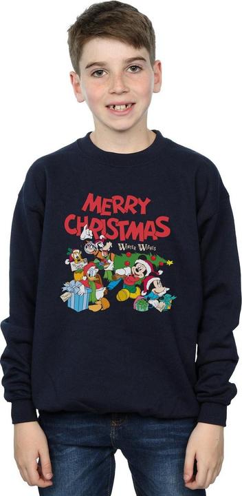 Image du produit Disney - Sweat MICKEY AND FRIENDS WINTER WISHES - Garçon (152, 158)