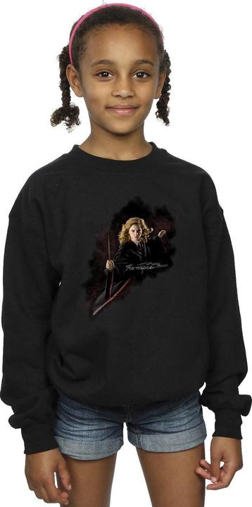 Actual product image Girls Hermione Fight Like A Girl Sweatshirt (152, 158)