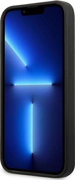 Immagine prodotto Guess GUHCP13SSLTGK iPhone 13 Mini 5,4" Nero / Nero Triangolo solido in silicone (Apple iPhone 13 mini)