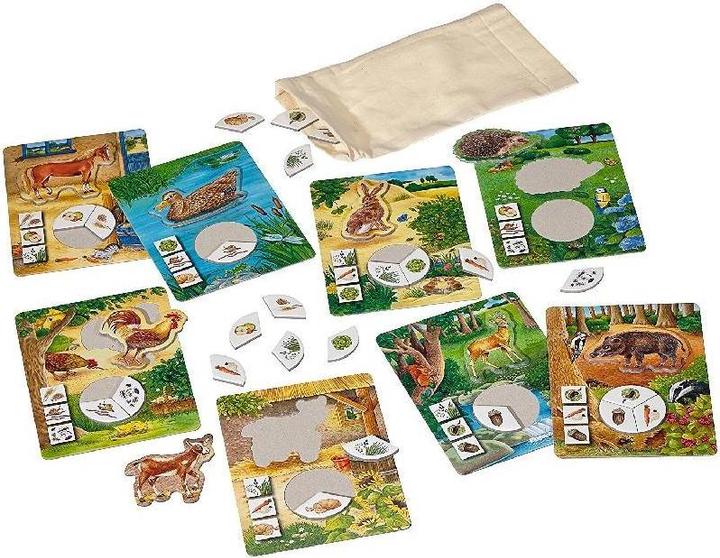 Immagine prodotto Ravensburger Apprendimento del gioco di alimentazione degli animali (Tedesco)