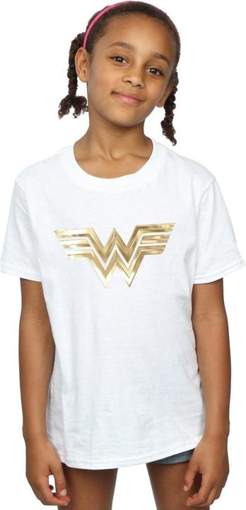 Image du produit - T-shirt WONDER WOMAN GOLD EMBLEM - Fille (128)