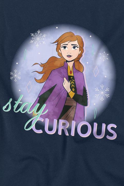 Actual product image Disney Frozen Childrens/Kids Stay Curious Anna T-Shirt (152, 158)