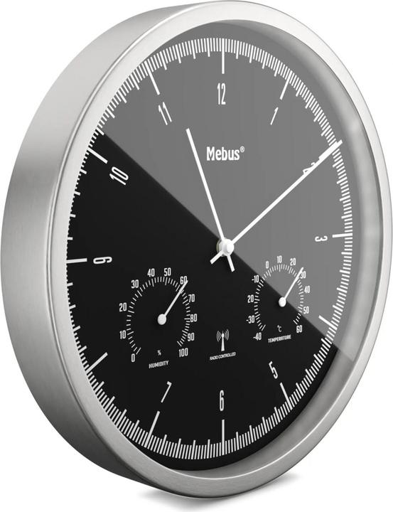 Actual product image Mebus Radio controlled wall clock (25 cm)