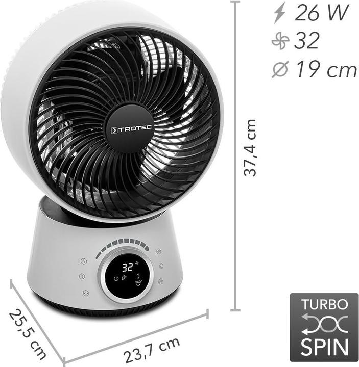 Produktbild Trotec 360°-Turbo-Ventilator TVE 100 (56 dB)