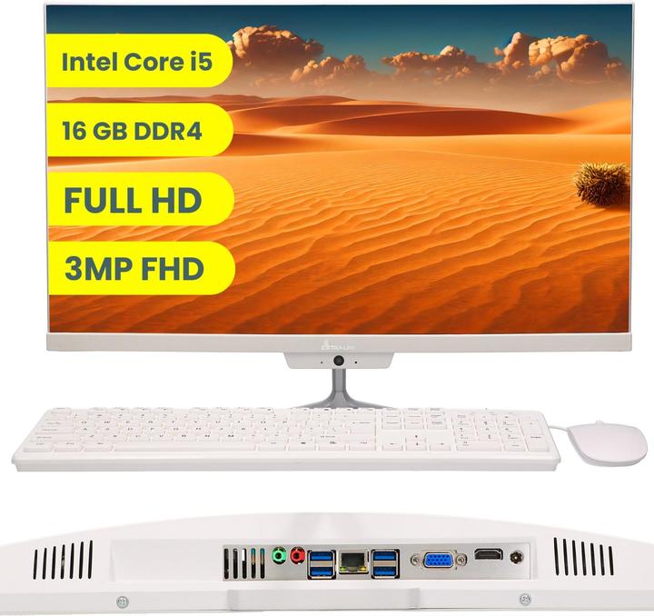 Extralink Stacionarus kompiuteris 24" All-In-One PC Business (Intel Core i5-11300H, 16 GB, 512 GB)