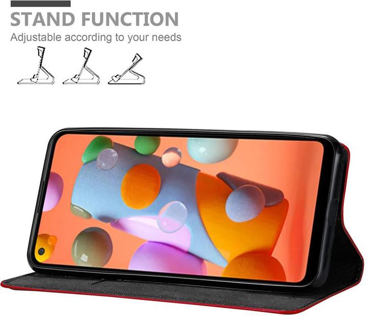 Productafbeelding Cadorabo Boek Onzichtbare Magneethoes (Samsung Galaxy A11)