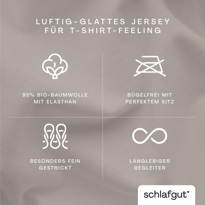 Image du produit schlafgut Knitted Jersey (Housse de couette, 70 x 90 cm)